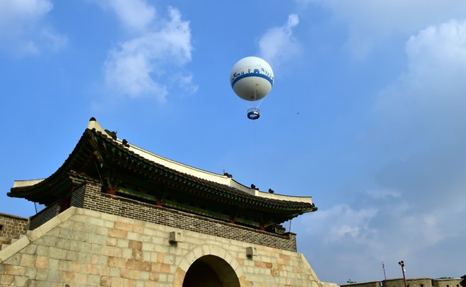 서울근교 갈만한곳 당일치기 여행 수원 - 수원 화성 동장대(연무대) 서장대, 화성행궁, 광교호수공원, 플라잉수원