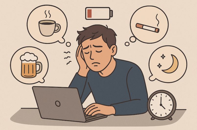 체력저하 관련 이미지