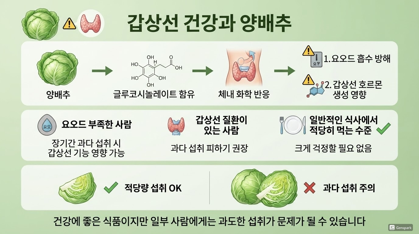 갑상선 건강과 양배추