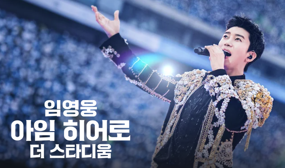 임영웅, 넷플릭스 영화 '아임히어로 더 스타디움' 대한민국 TOP6에 올라