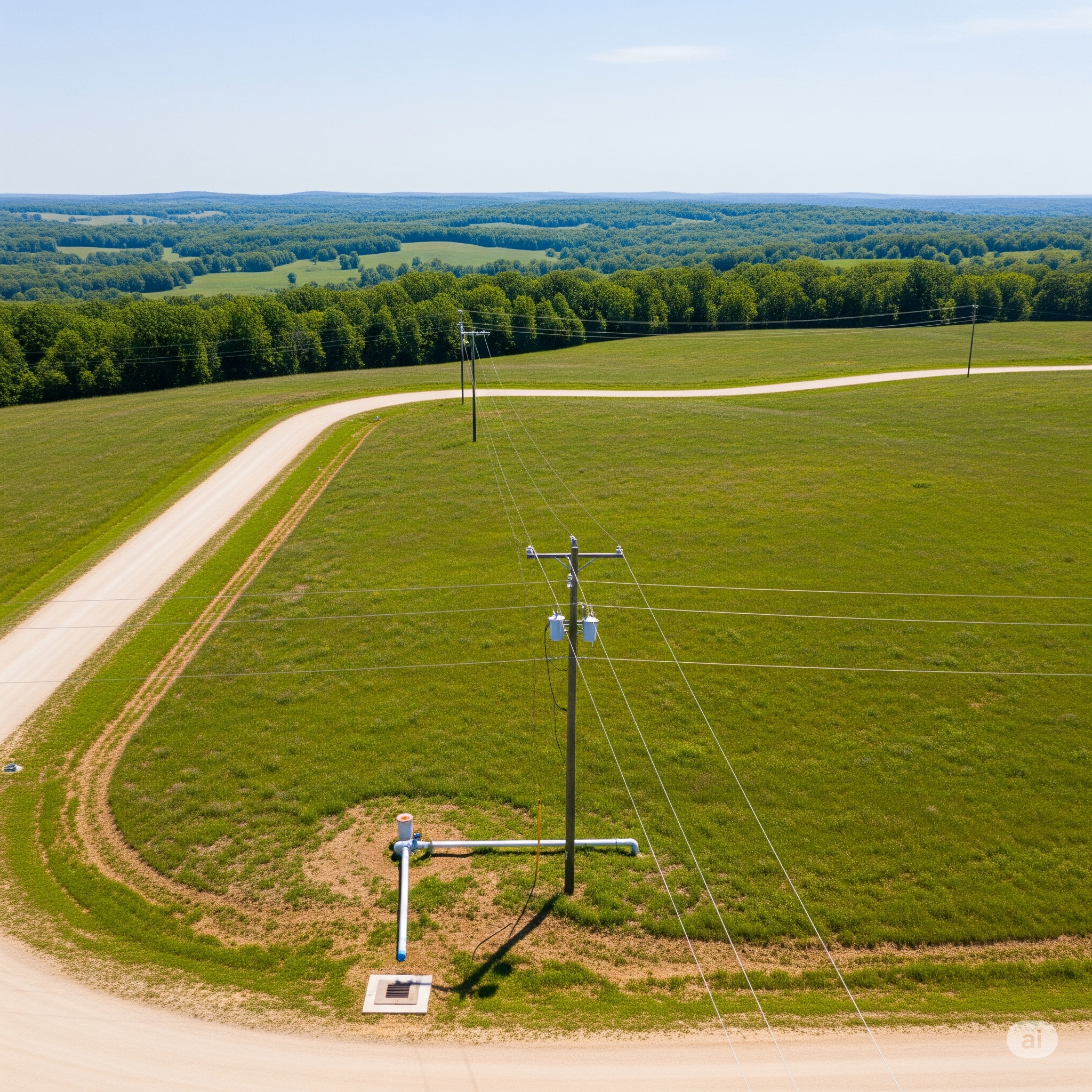 용수, 전기, 진입로는 토지를 '쓸 수 있는 땅