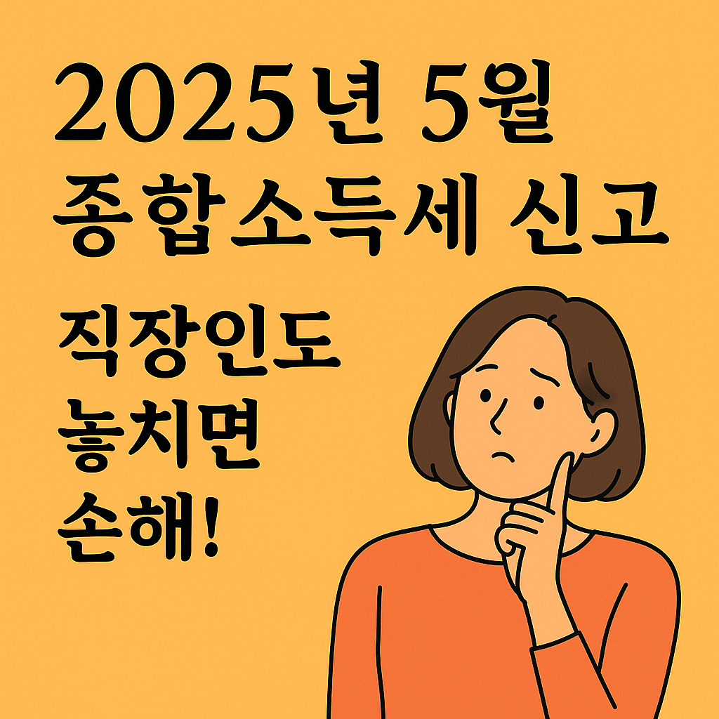 종합소득세신고 직장인