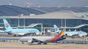 왼쪽 인천공항 우측은 나고야 주부 센트레아 국제공항 사진