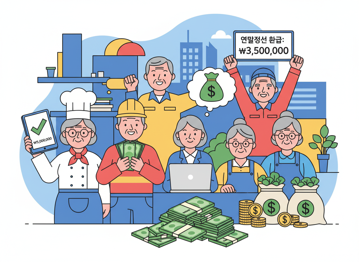 일용직 연말정산