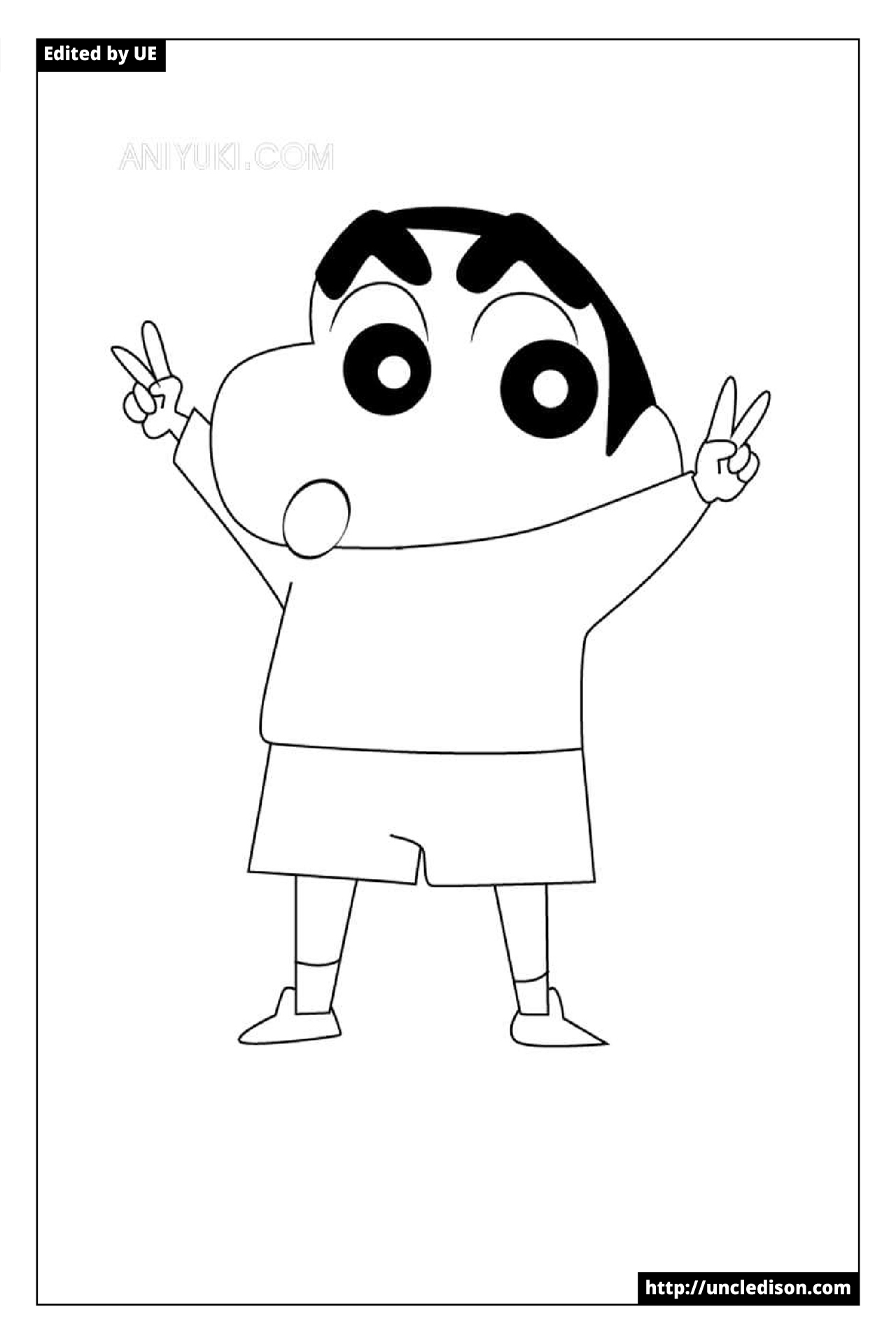 짱구 색칠공부 도안