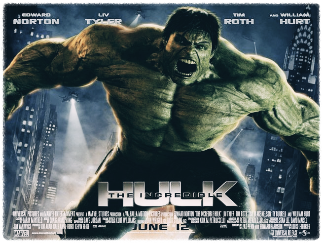 인크레더블 헐크의 영화포스터