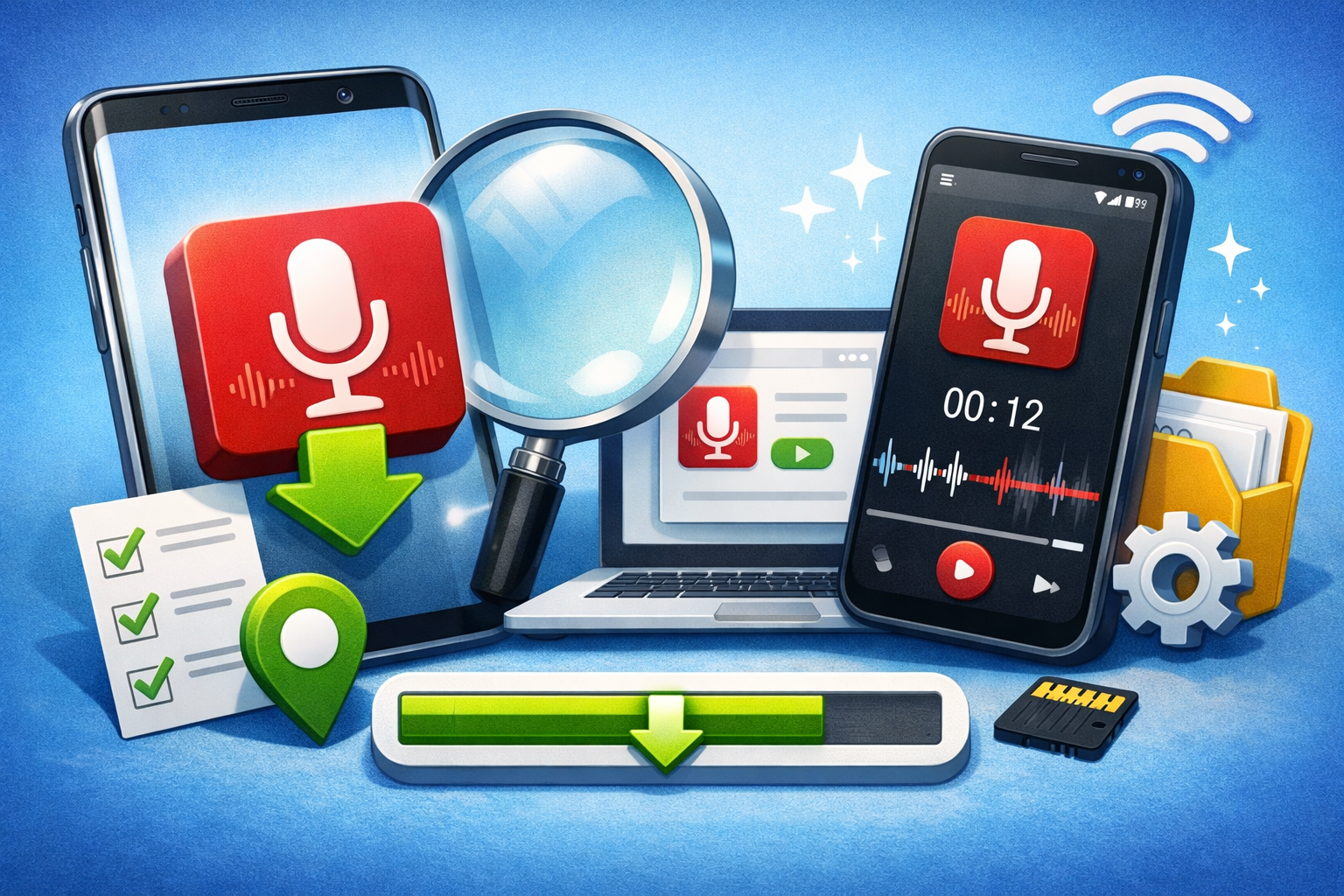 갤럭시 음성녹음 어플 다운로드 방법 총정리｜앱 설치&middot;찾기&middot;깔기 완벽 가이드 관련 사진