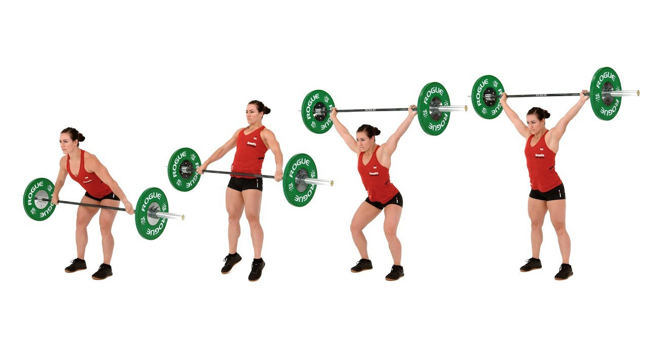 스내치 (squat snatch)