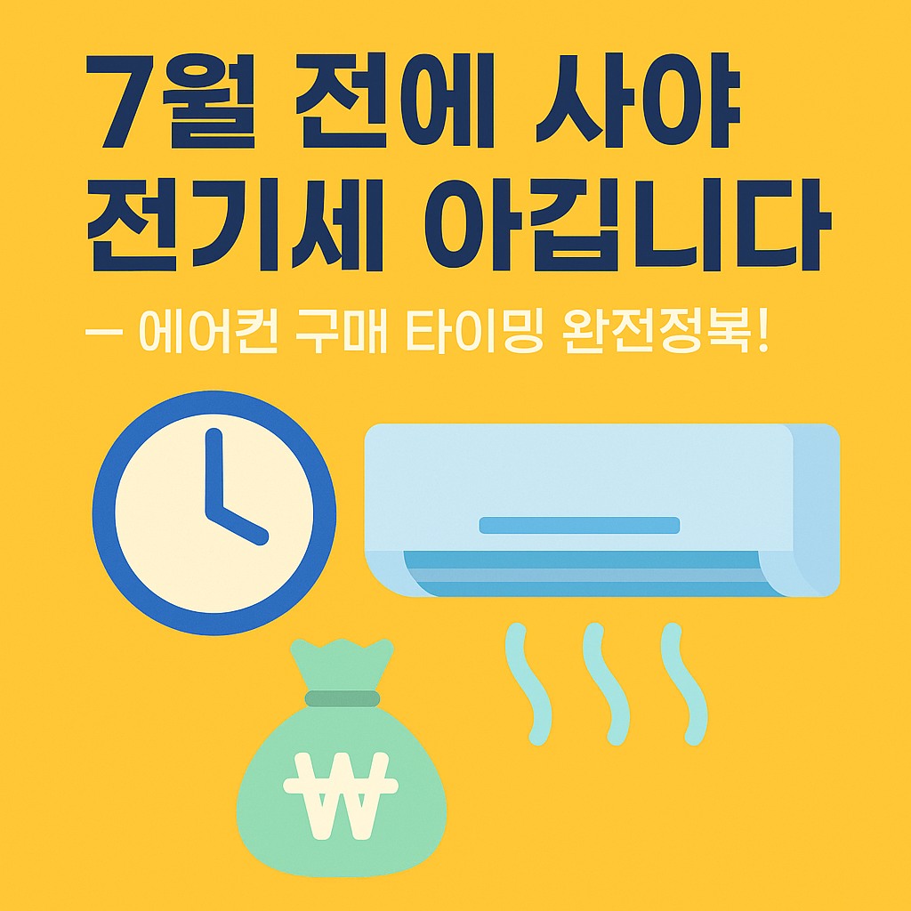 에어컨 구매 타이밍