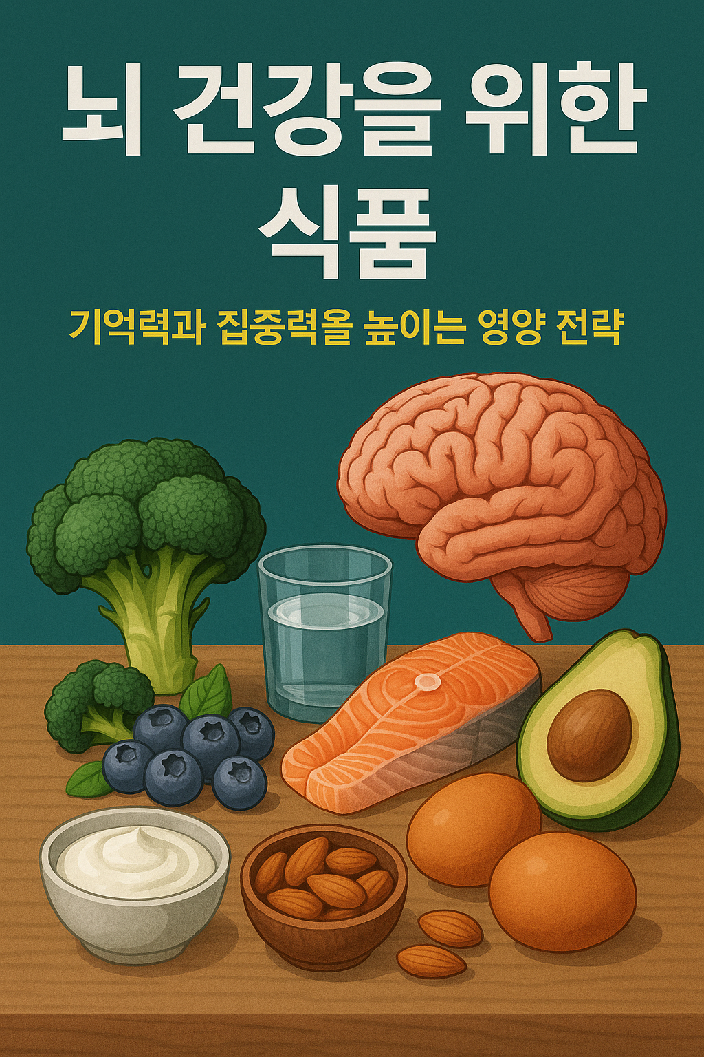 뇌 건강을 위한 식품, 기억력과 집중력을 높이는 영양 전략