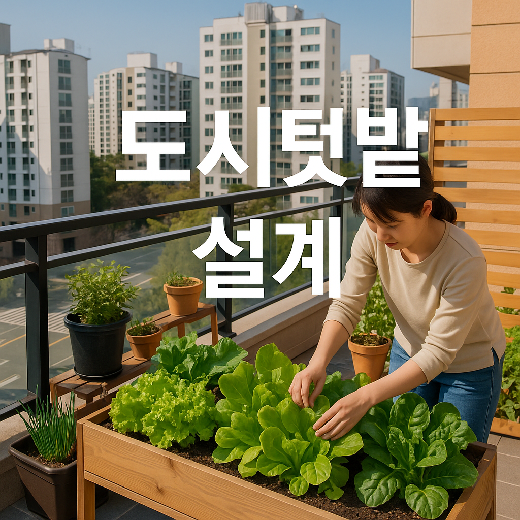 도시 텃밭 설계