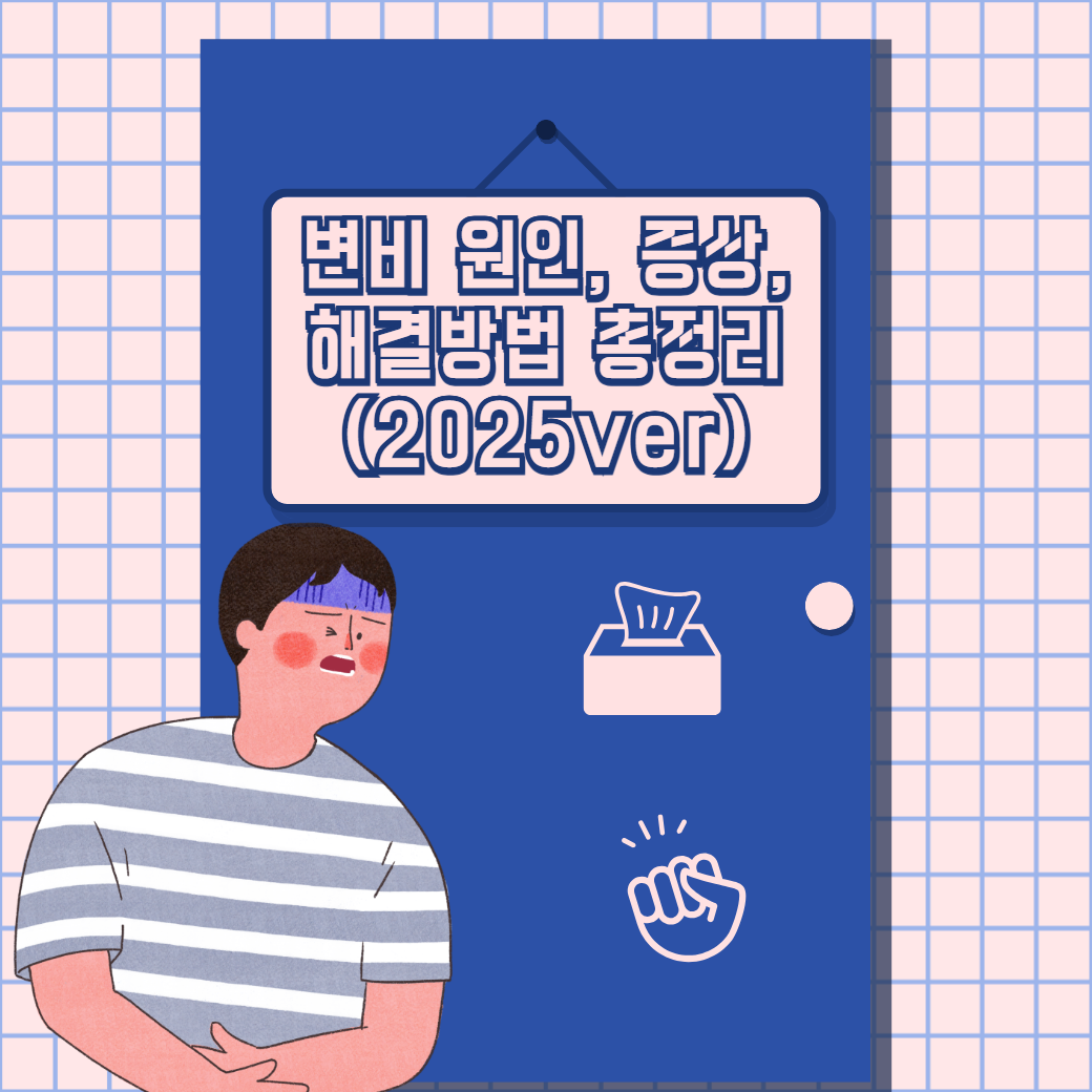 변비 원인, 증상, 해결방법 총정리 (2025ver)
메인 키워드