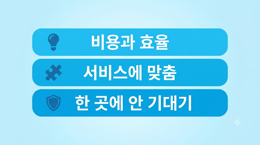 자체 칩을 만드는 이유 세 가지