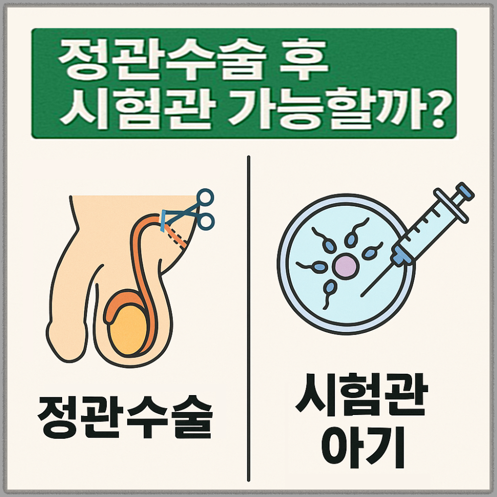 정관수술 후 시험관 가능할까? 사진