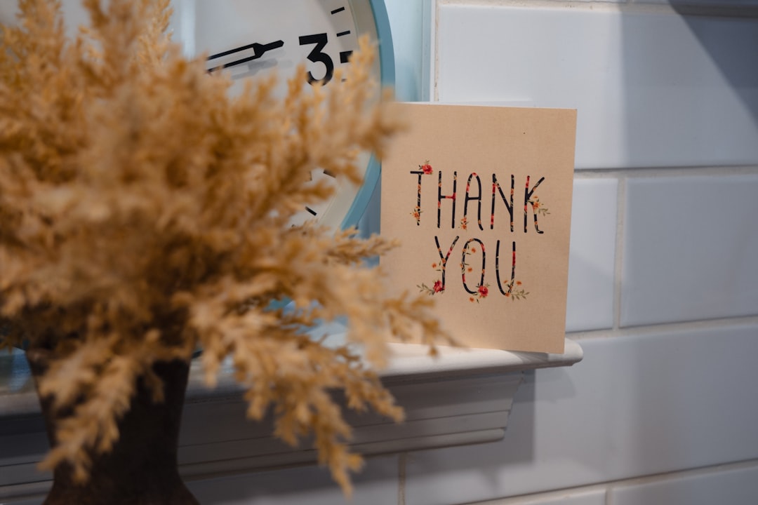 Thankfulness