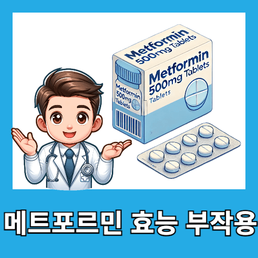 메트포르민 효능 부작용 처방 제2형당뇨 근본적인 치료방법