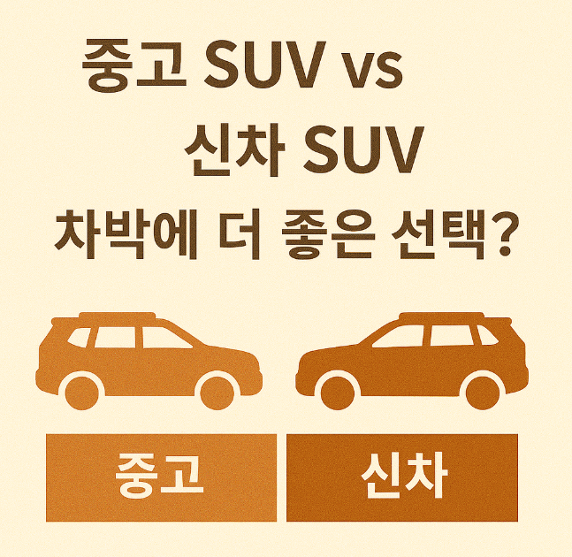 중고 SUV vs 신차 SUV, 차박에 더 좋은 선택은? 관련 이미지 사진