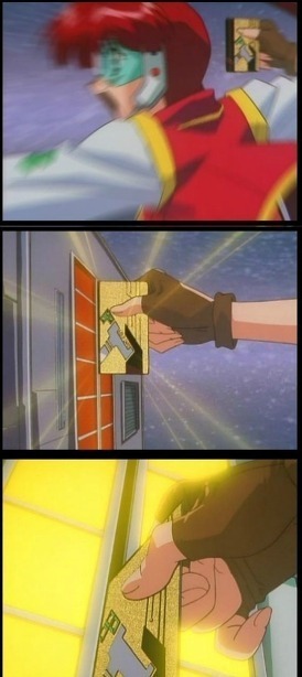 카드 긁기!