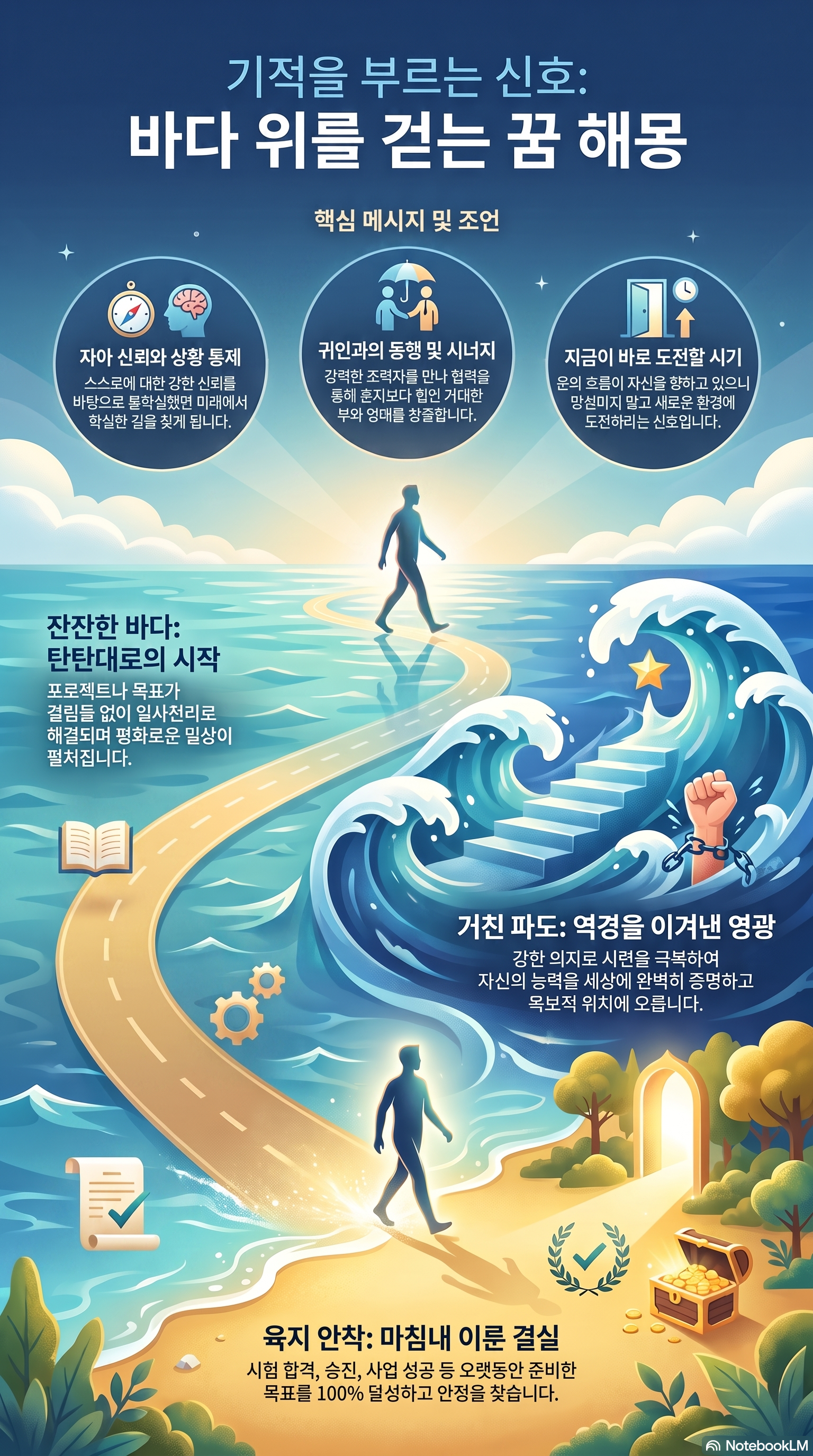 바다 위를 걷는 꿈