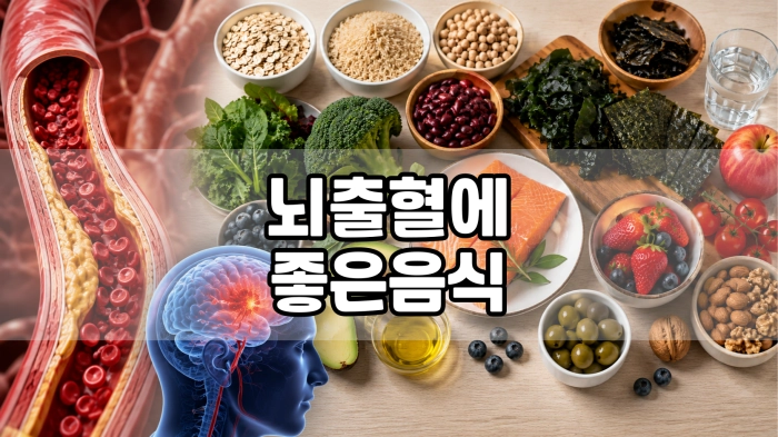 뇌출혈에 좋은 음식