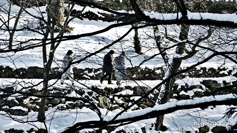송광사 설경(松廣寺 雪景)