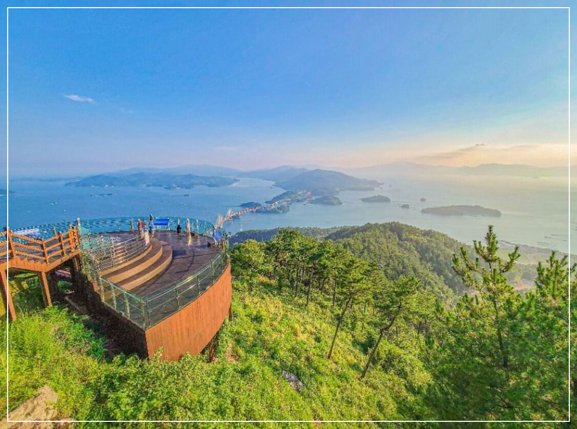 사천 가볼만한곳 베스트10 각산산성 전망대