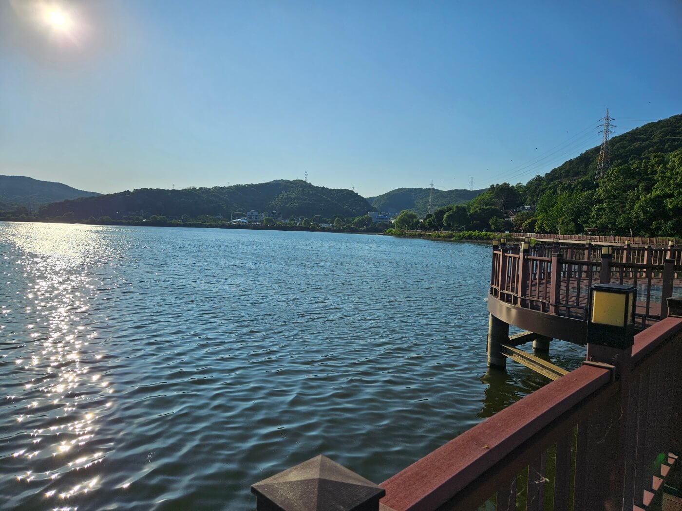 반월호수 카페 온도 호수 풍경 (1)