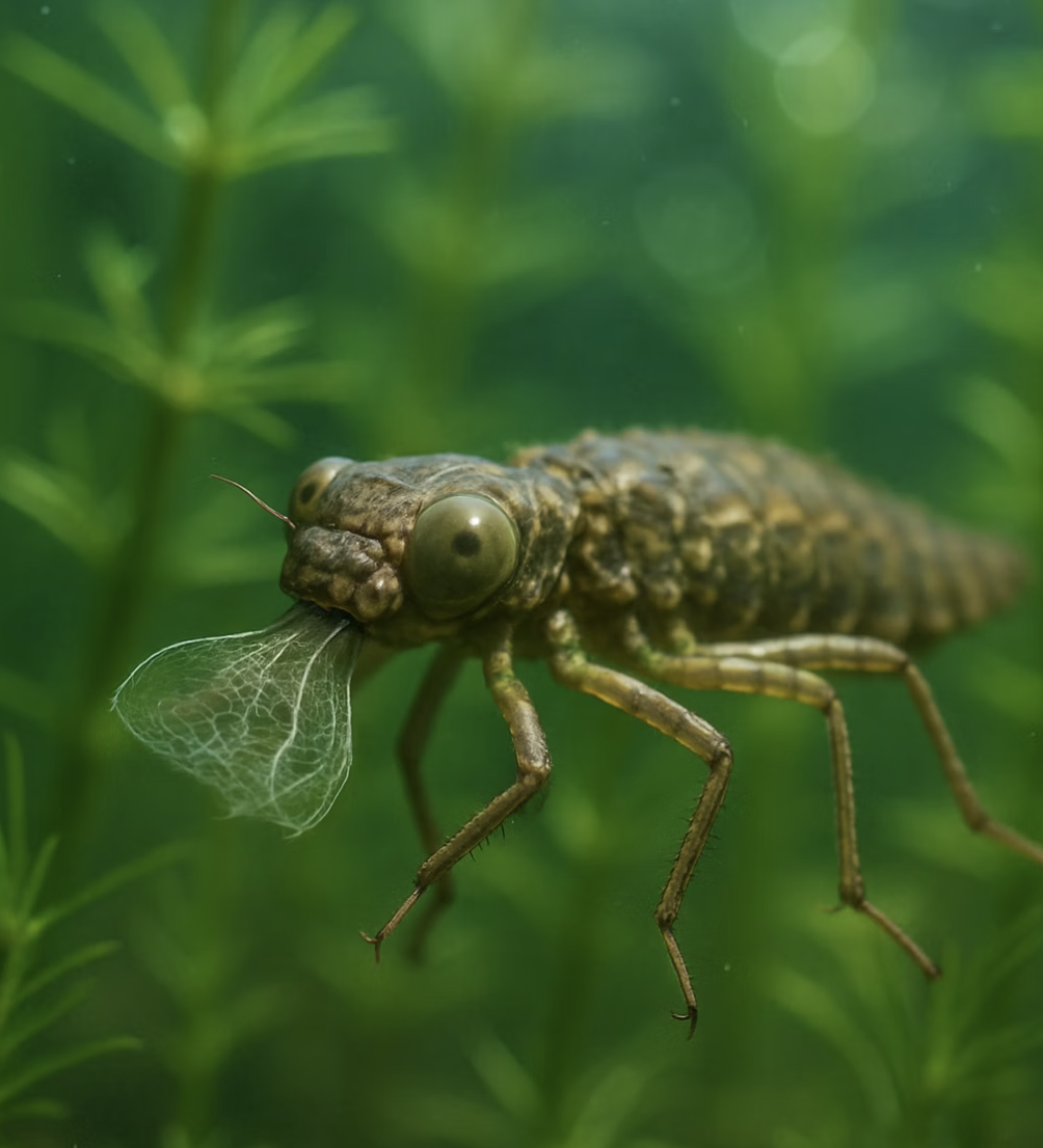 물속 사냥꾼과의 첫 만남&amp;#44; 유충 채집하기