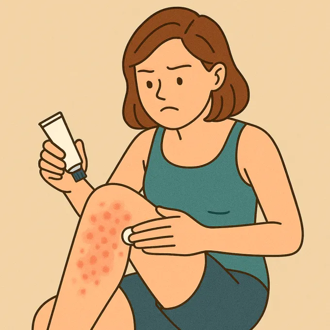 워터파크 두드러기 연고