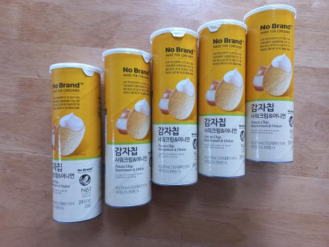 노브랜드 감자칩