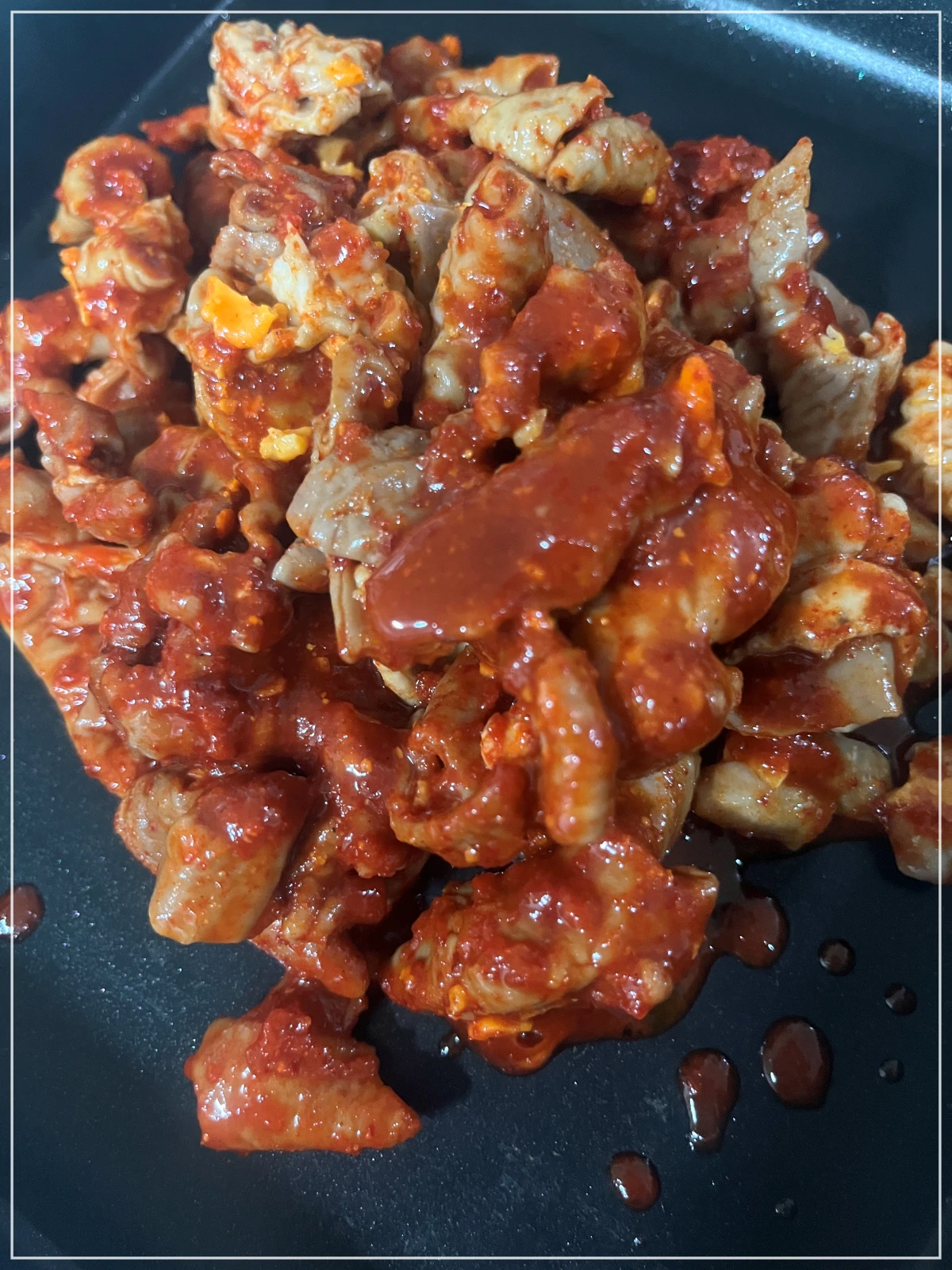 노브랜드-직화곱창-제품실물