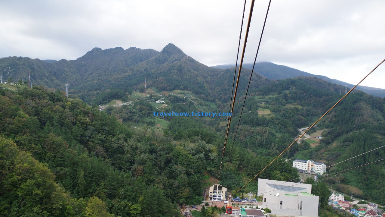 울릉도 독도전망대 케이블카