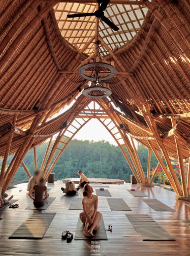 더 카욘 정글 리조트 요가 프로그램1