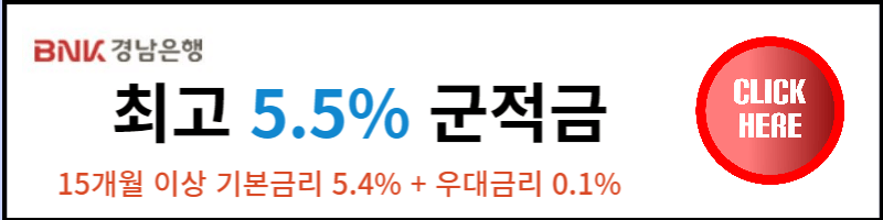 경남은행 군적금 상품