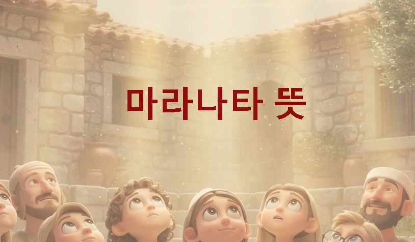 마라나타 뜻
