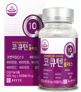 종근당건강 코큐텐 플러스&#44; 60정&#44; 1개