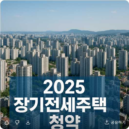 2025 장기전세주택2 미리내집 청약 공고 안내