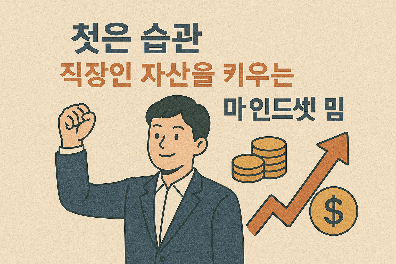 작은 습관, MZ세대 직장인 자산을 키우는 마인드셋의 힘