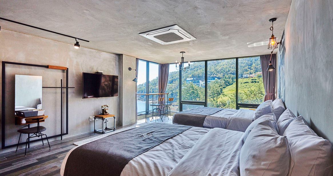 여수 예술랜드 리조트 럭셔리룸