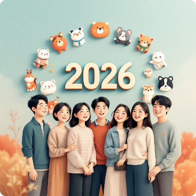 2026년 신년운세 무료 토정비결 이미지