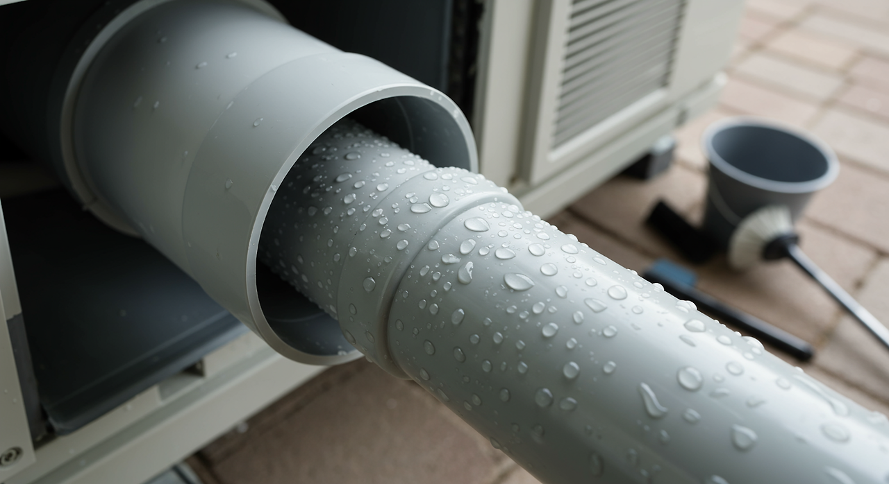 에어컨 배수관 관리 사진