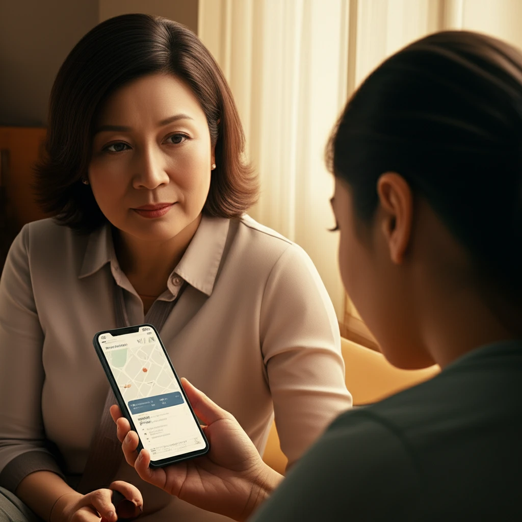 자녀 부모님 안전 위치추적 어플 20..