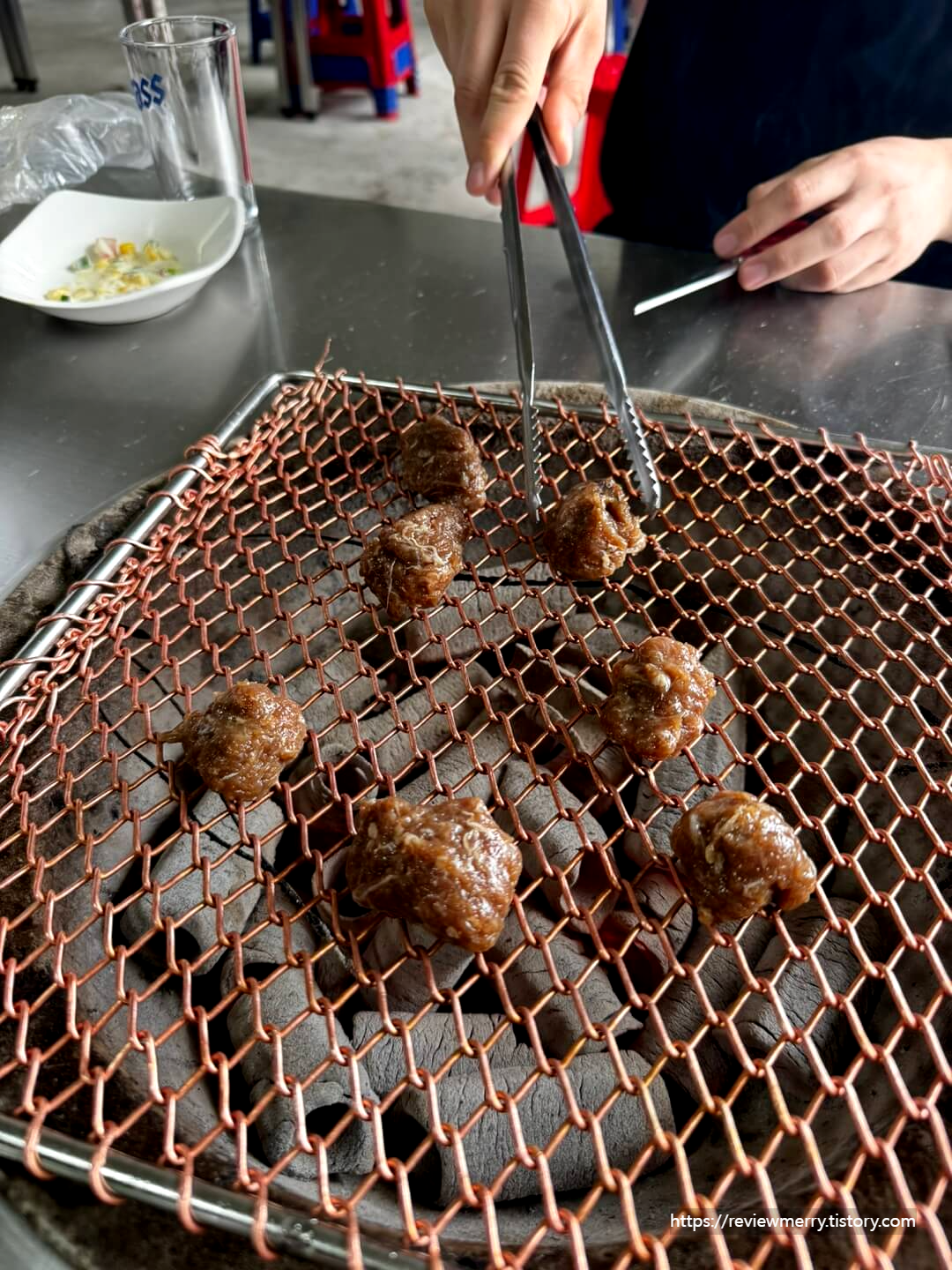 떡갈비 굽기