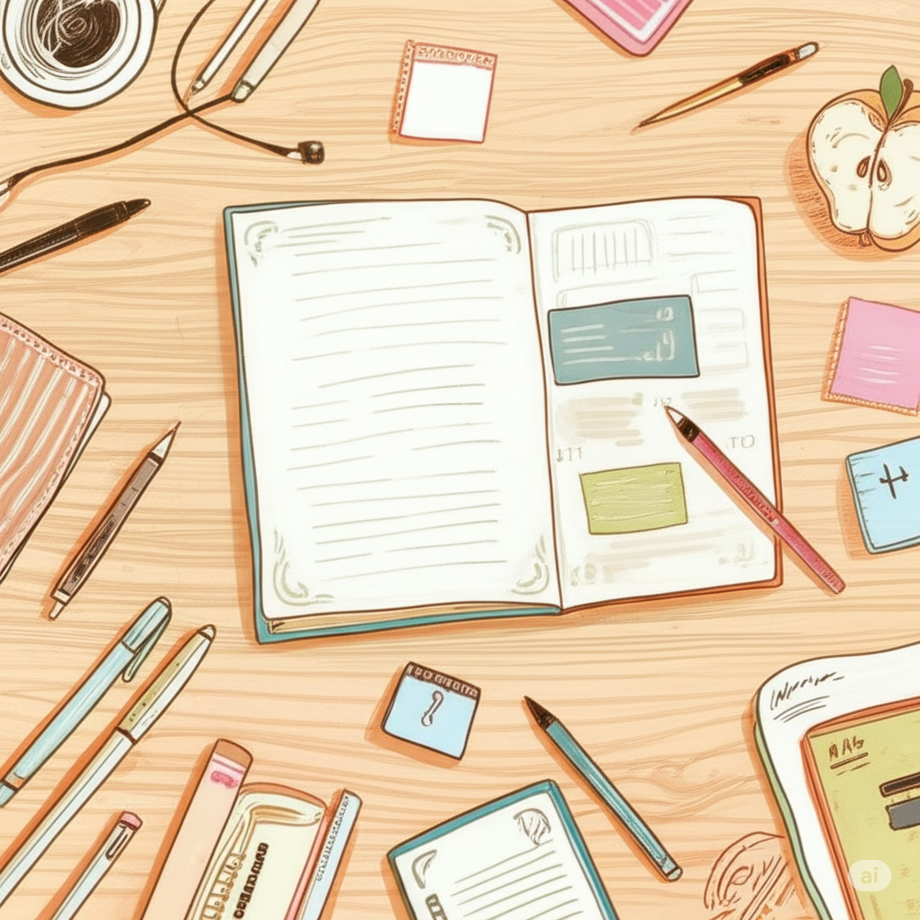 정리해도 끝이 없는 책상, 효율적인 정리 습관 만들기