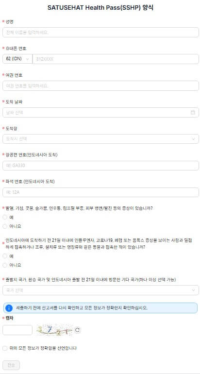 발리 헬스패스