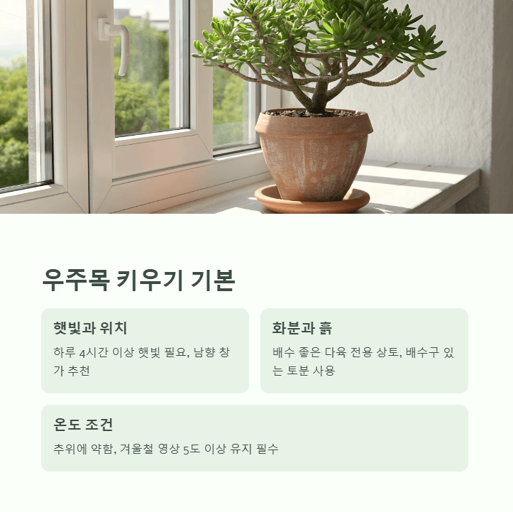 우주목 키우기