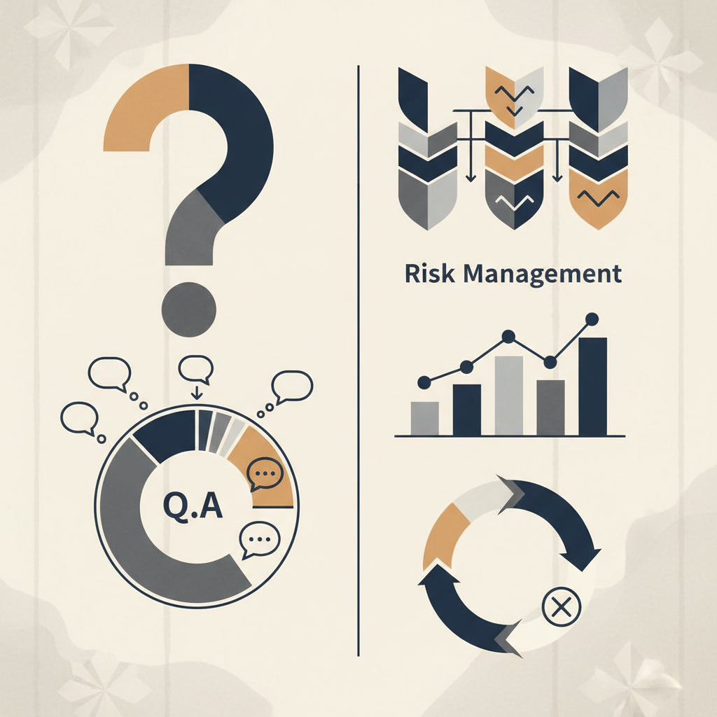 Q&amp;A及びリスク管理に関する統計・生理メカニズム・対策を示す政策リポート用インフォグラフィック