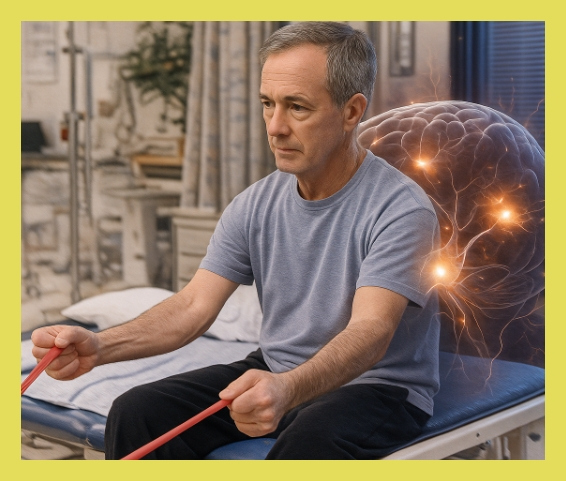 약물-재활 병합 요법이 신경망 재편성에 미치는 효과