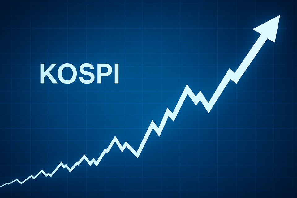 코스피 상승 그래프