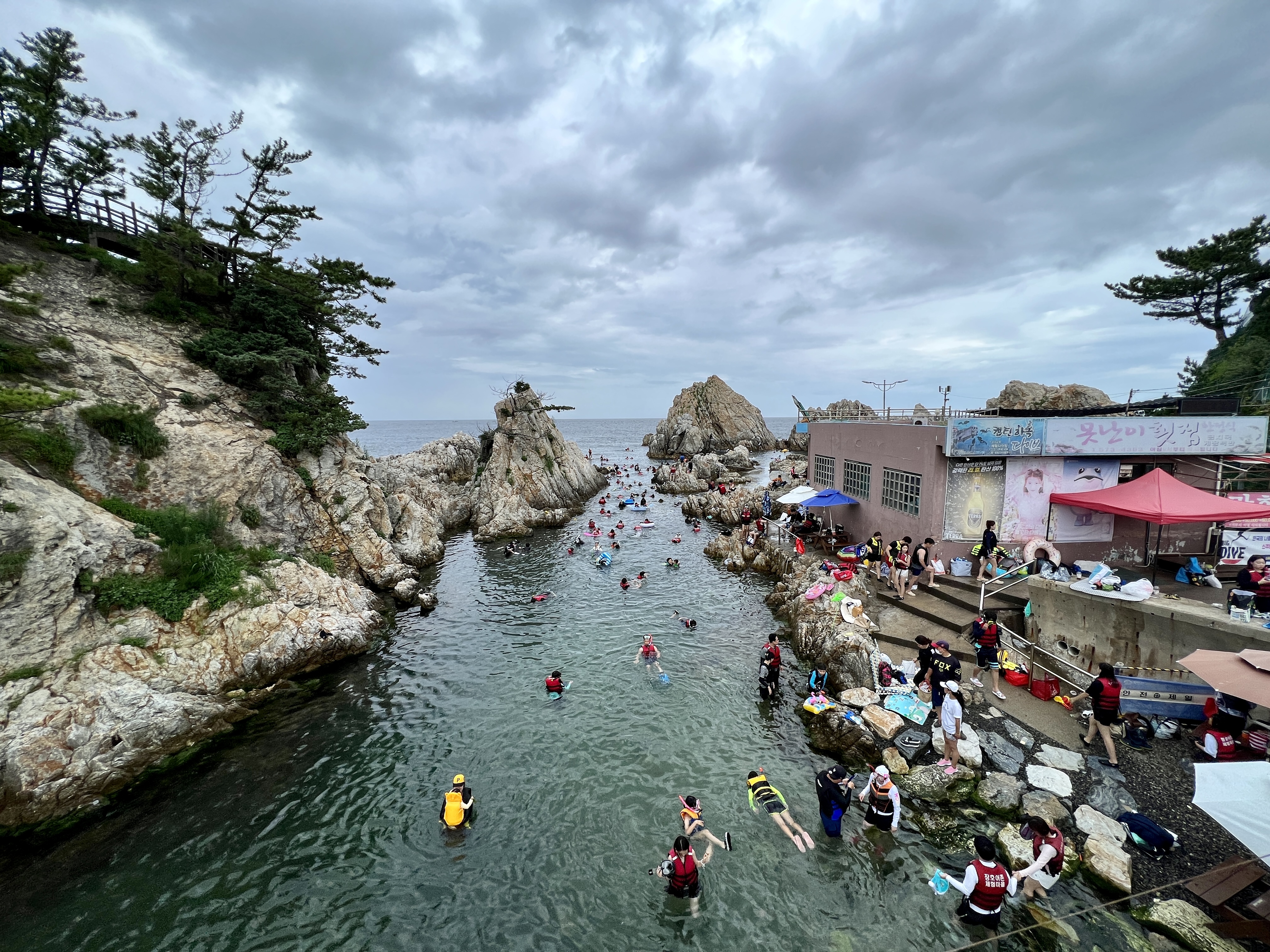 장호항 스노클링